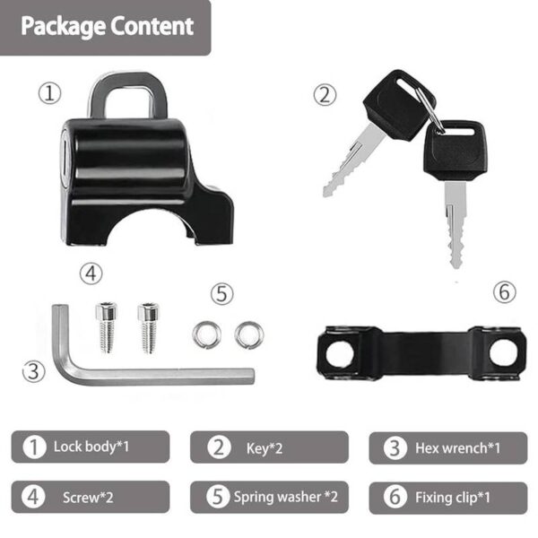 Bike Helmet Lock