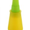 Silicone oil bottle brush