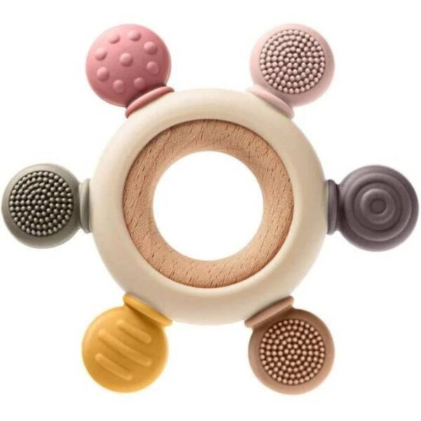 Silicone-Wooden-Baby-Teether-1762838384 (1) Silicone Wooden Baby Teether
