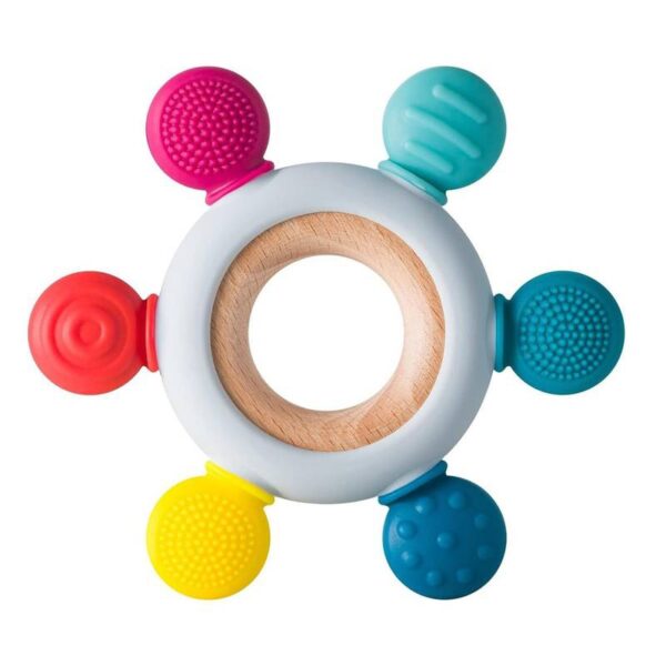 Silicone-Wooden-Baby-Teether4-1762838385 (1) Silicone Wooden Baby Teether