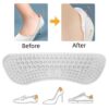 silicon heel liner grip 1 pair