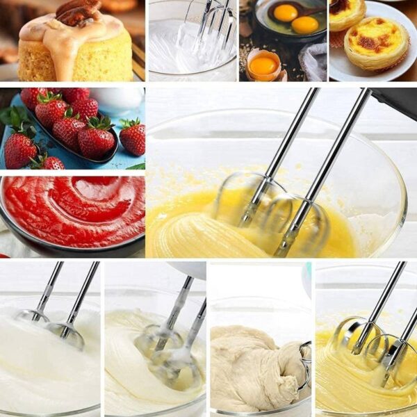 260W Egg Beater Electric Hand Mixer 7 Speed