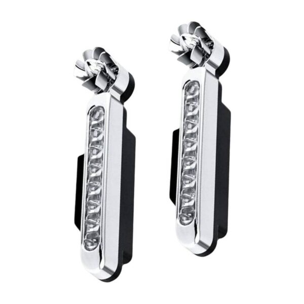 2pcs Car Wind Powered Light Decorative Daytime Running Led