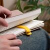 3 pcs Silicone Automatic Bookmark