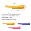 3 pcs Silicone Automatic Bookmark