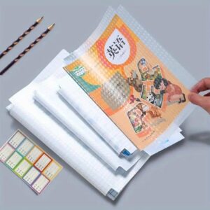 30pcs-Waterproof-Plastic-Book--1745062505 30pcs Waterproof Plastic Book Cover
