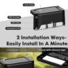 4 pcs Solar Step Light