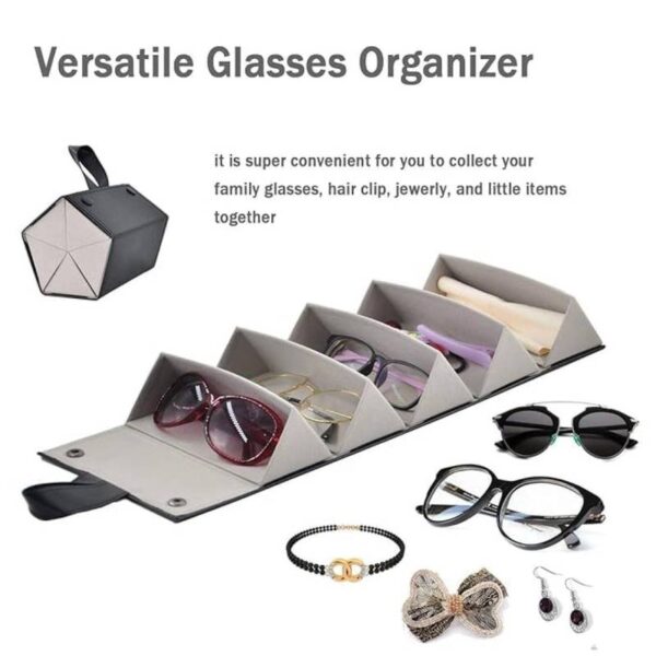 5 Slot Sunglasses Organizer 