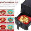 6 pcs air fryer silicone pot