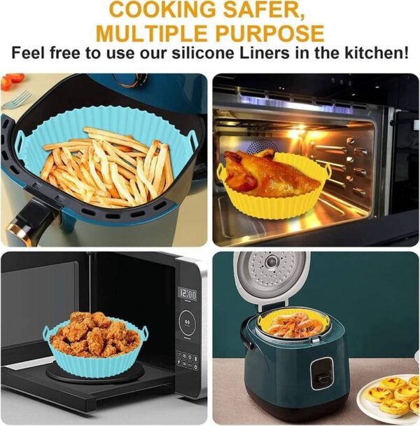 Air Fryer Silicone Pot 1pcs