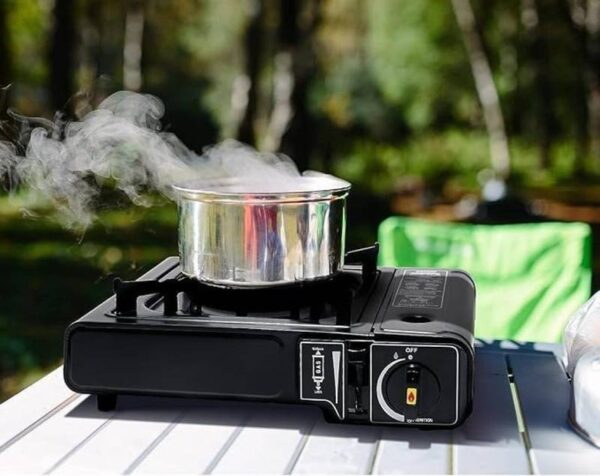 Big Portable Camping Gas Stove Cooking
