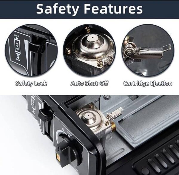 Big Portable Camping Gas Stove Cooking