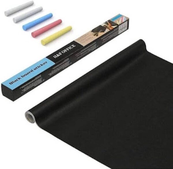 Black-Board-Wall-Sticker-Remov1-1653996919 45x200 cm Black Board Sticker