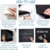 Black-Board-Wall-Sticker-Remov3-1653996919 45x200 cm Black Board Sticker