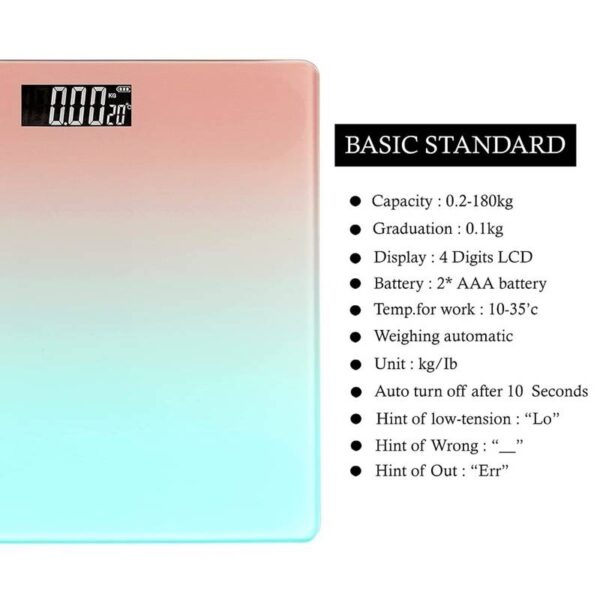 Bathroom Scale Weight Scale