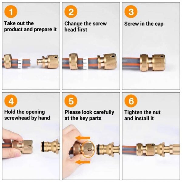 Brass Nozzle Water Spray Gun