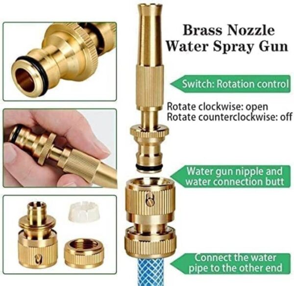 Brass Nozzle Water Spray Gun