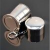 Camping Mug Folding Cup with Keychain