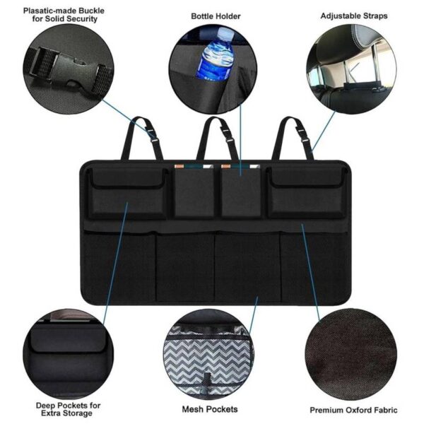 Car Backseat Trunk Organizer