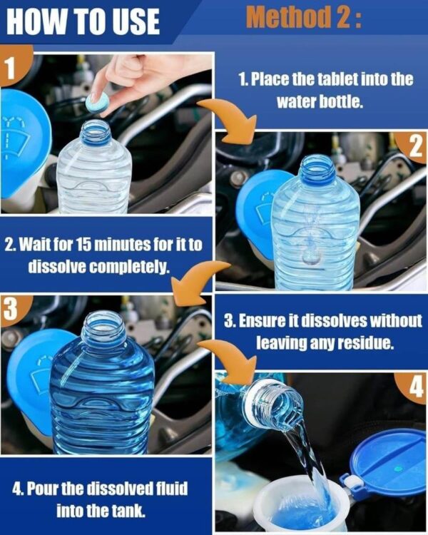 Car Glass Cleaner Tablet 1pcs