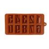 Numeric Chocolate Mould Silicone Ice Cube Tray 