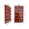 Numeric Chocolate Mould Silicone Ice Cube Tray 