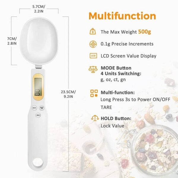Digital Electronic Spice Spoon 500 gm