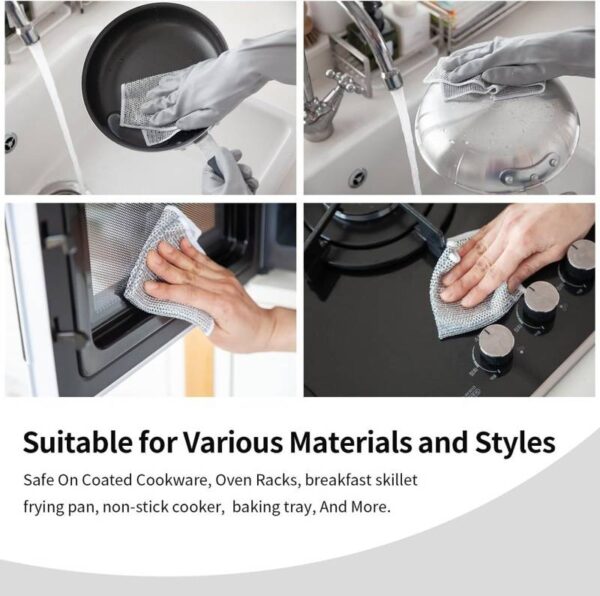 Dish Washer steel Cloth