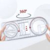 Geometric Drawing Stencil Ruler