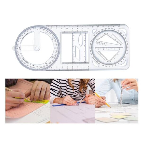 Geometric Drawing Stencil Ruler