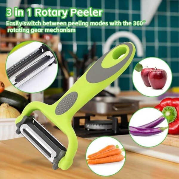Green-3-in-1-Blade-Peeler2-1777709839 Green 3 in 1 Blade Peeler