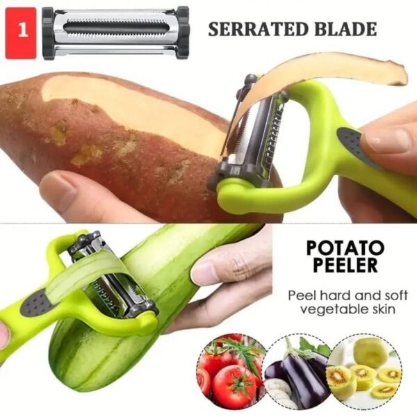 Green-3-in-1-Blade-Peeler3-1777709839 Green 3 in 1 Blade Peeler
