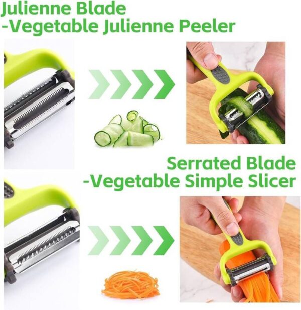 Green-3-in-1-Blade-Peeler4-1777709839 Green 3 in 1 Blade Peeler