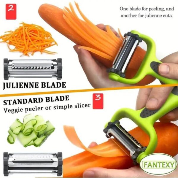 Green-3-in-1-Blade-Peeler5-1777709840 Green 3 in 1 Blade Peeler