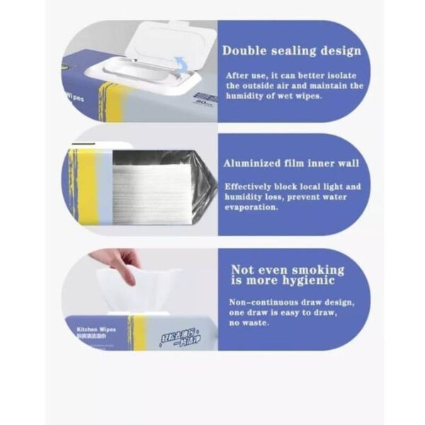 Kitchen Wipes 80 pcs