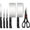 8 Piece knife Set Stainless Steel