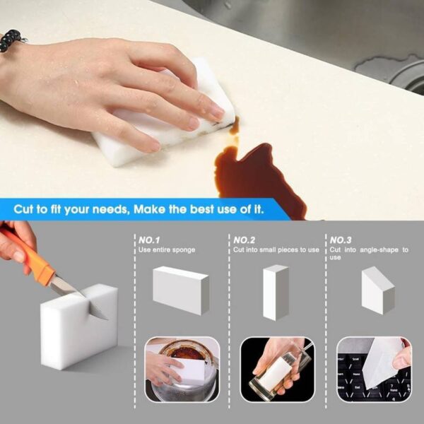 Melamine White Foam Magic Sponge Eraser 