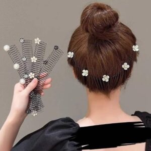 Messy Unruly Hair Bangs Clip