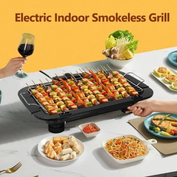 Metal-Electric-Barbeque-Grill-3-1780814362 Metal Electric Barbeque Grill BBQ