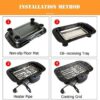 Metal-Electric-Barbeque-Grill-4-1780814362 Metal Electric Barbeque Grill BBQ