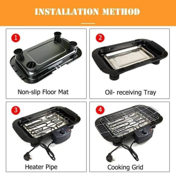 Metal-Electric-Barbeque-Grill-4-1780814362 Metal Electric Barbeque Grill BBQ