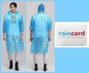 Pocket Size Waterproof Rain Card