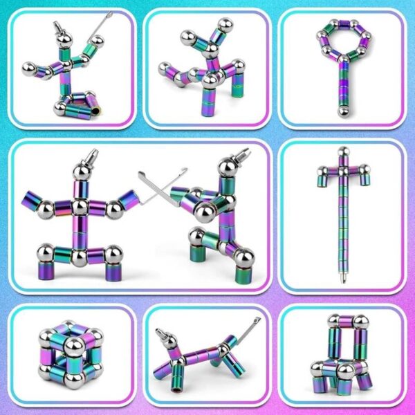 Rainbow Fidget Magnetic Pen 