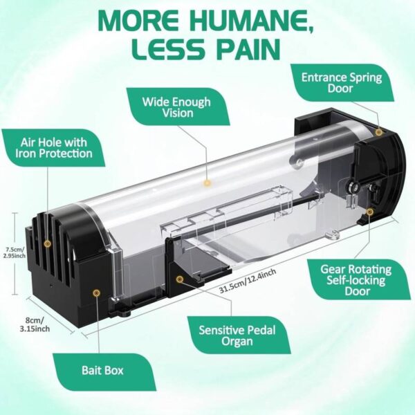 Rat Trap Cage Mouse Catcher