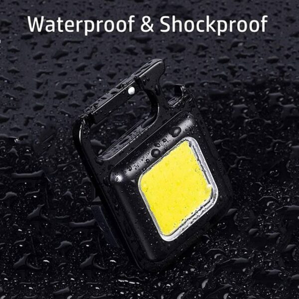 Rechargable LED Cob Keychain Light