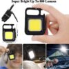 Rechargable LED Cob Keychain Light