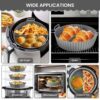 Silicone Air Fryer Liners Pot 1pcs