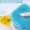 Silicone Shower Bath Brush with Dispenser 