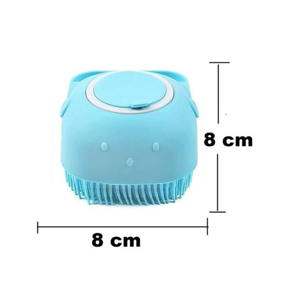 Silicone Shower Bath Brush with Dispenser 