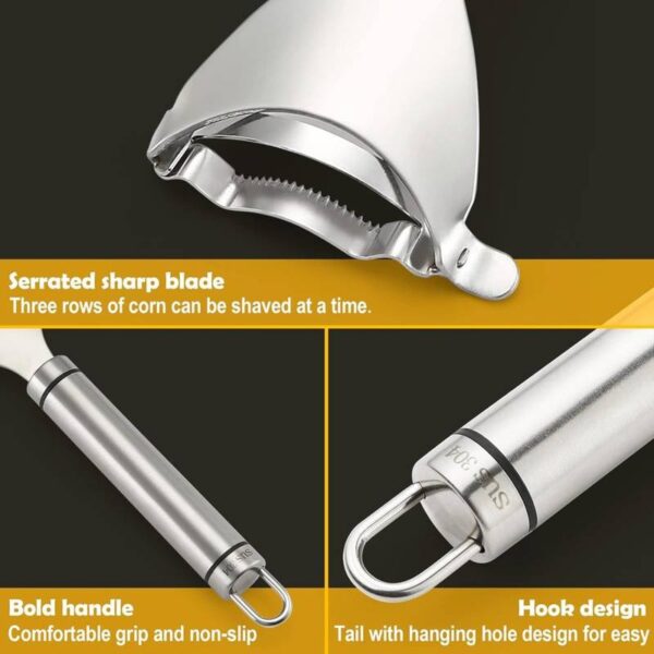 Stainless Steel Corn Peeler